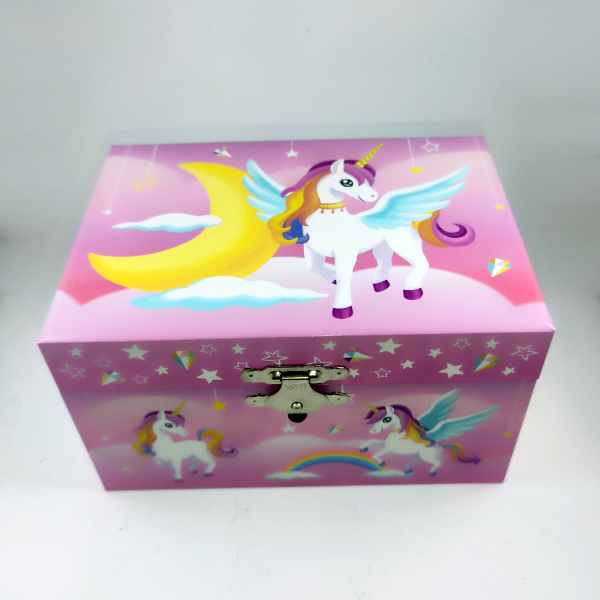 Κοσμηματοθήκη μουσικό κουτί με μονόκερο