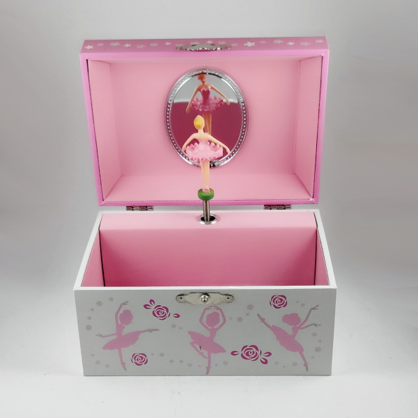 Alternative view of Κοσμηματοθήκη μουσικό κουτί με μπαλαρίνες