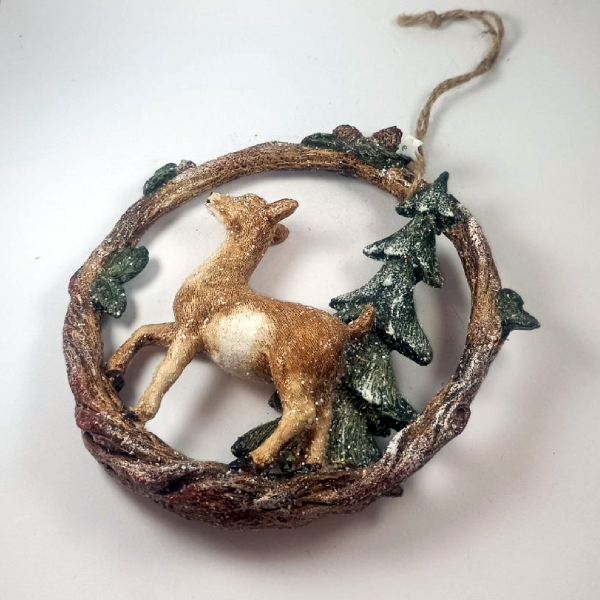 Κρεμαστό διακοσμητικό με Ελάφι
