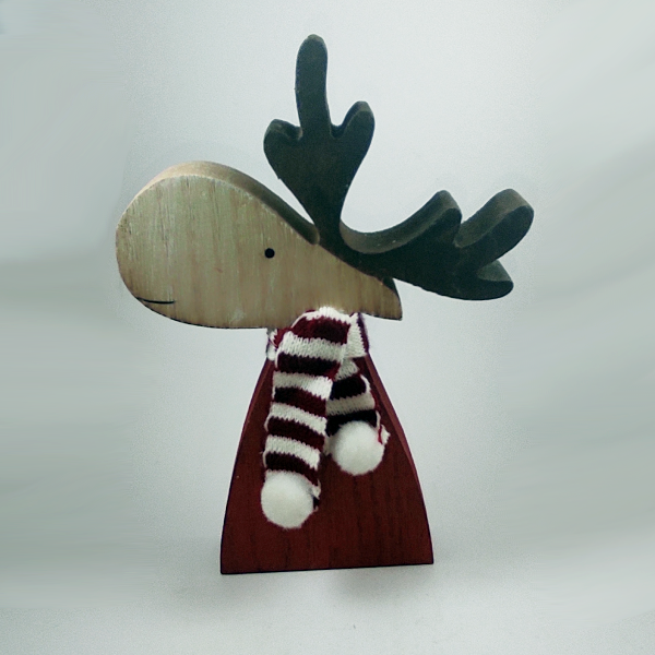 Διακοσμητικός Τάρανδος με κασκόλ