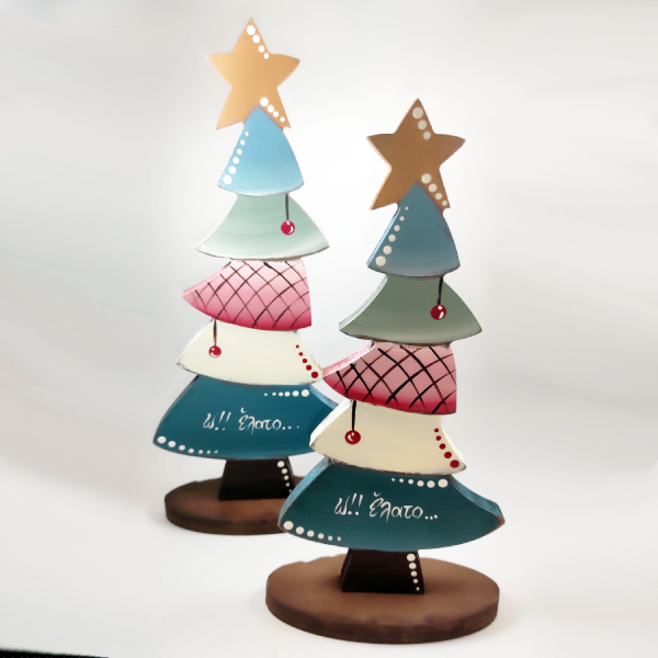 Χειροποίητο Δεντράκι "Ω Έλατο!" μεγάλο