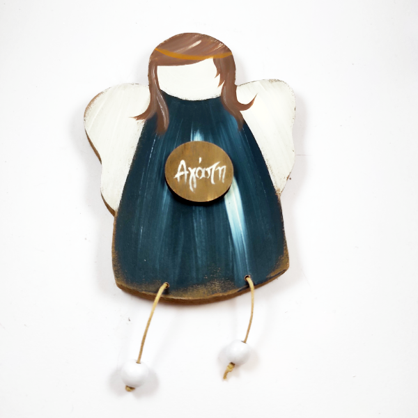 Χειροποίητο κρεμαστό Αγγελάκι "Αγάπη"