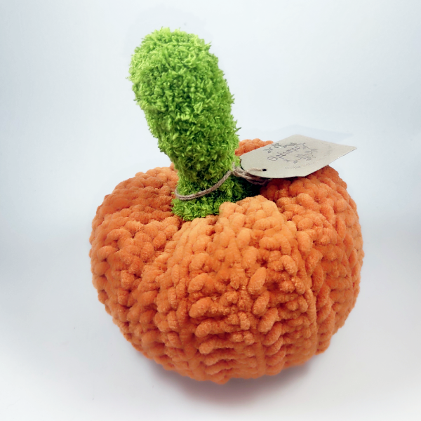 Χειροποίητη πλεκτή κολοκύθα