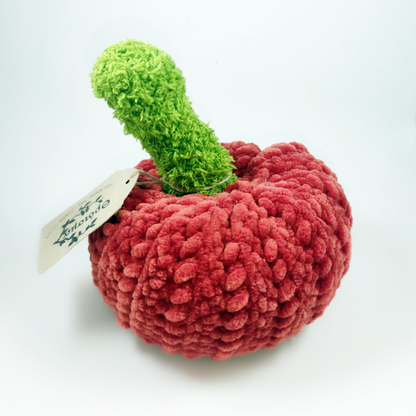 Χειροποίητη πλεκτή κολοκύθα