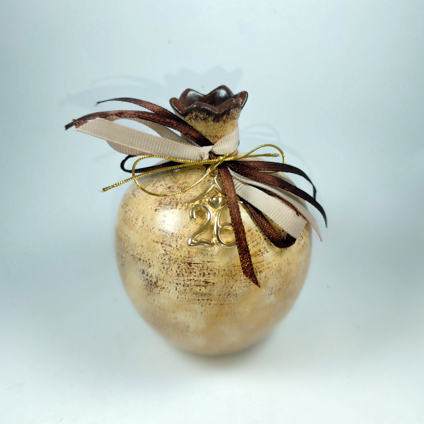 Χειροποίητο κεραμικό ρόδι