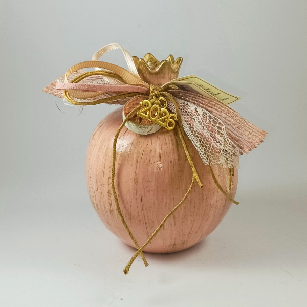 Χειροποίητο κεραμικό ρόδι