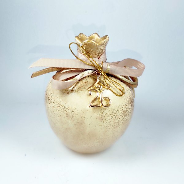 Χειροποίητο κεραμικό ρόδι