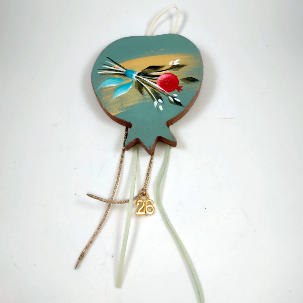 Χειροποίητο επιτοίχιο ρόδι