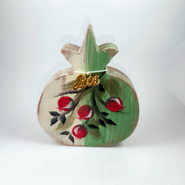 Χειροποίητο επιτραπέζιο ρόδι - μεγάλο