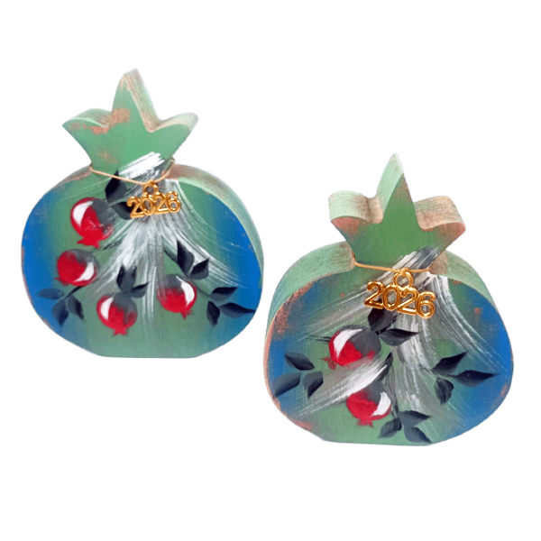 Χειροποίητο επιτραπέζιο ρόδι - μεγάλο