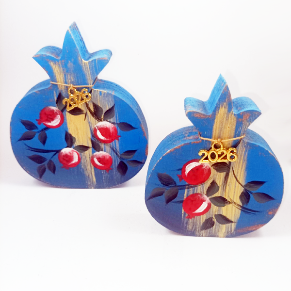 Χειροποίητο επιτραπέζιο ρόδι - μεγάλο