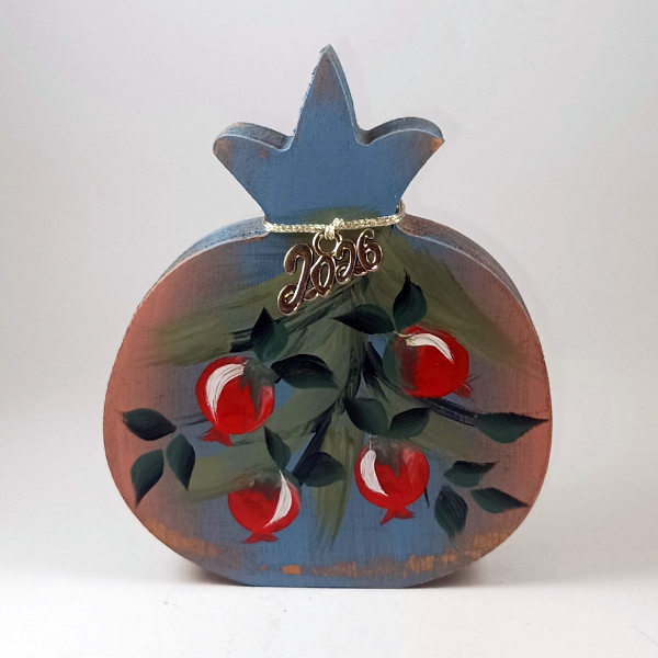 Χειροποίητο επιτραπέζιο ρόδι - μεγάλο