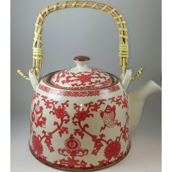 Κεραμική τσαγιέρα με σουρωτήρι