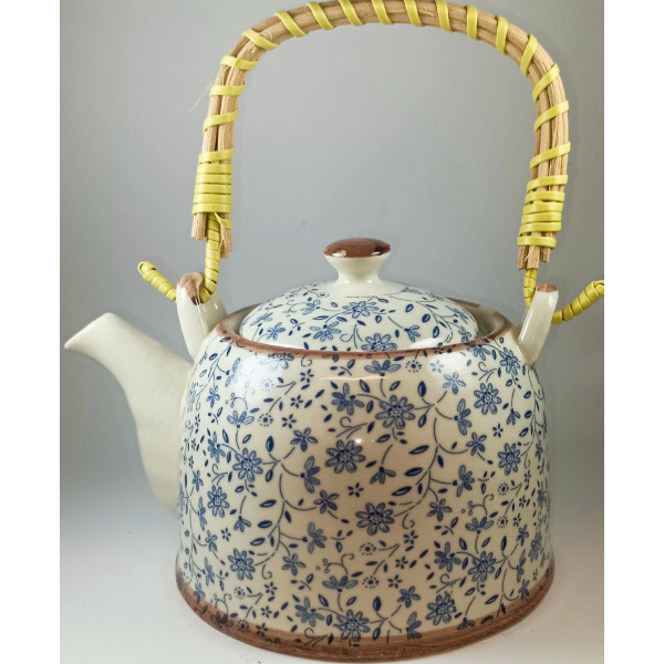 Κεραμική τσαγιέρα με σουρωτήρι